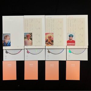 BTS Love Yourself Her Album bundle (L, O, V, and E)